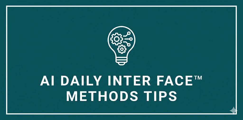 AI Daily Inter Face&trade; Methods Tips preview
