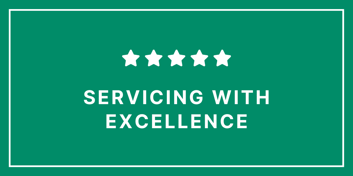 Servicing with Excellence