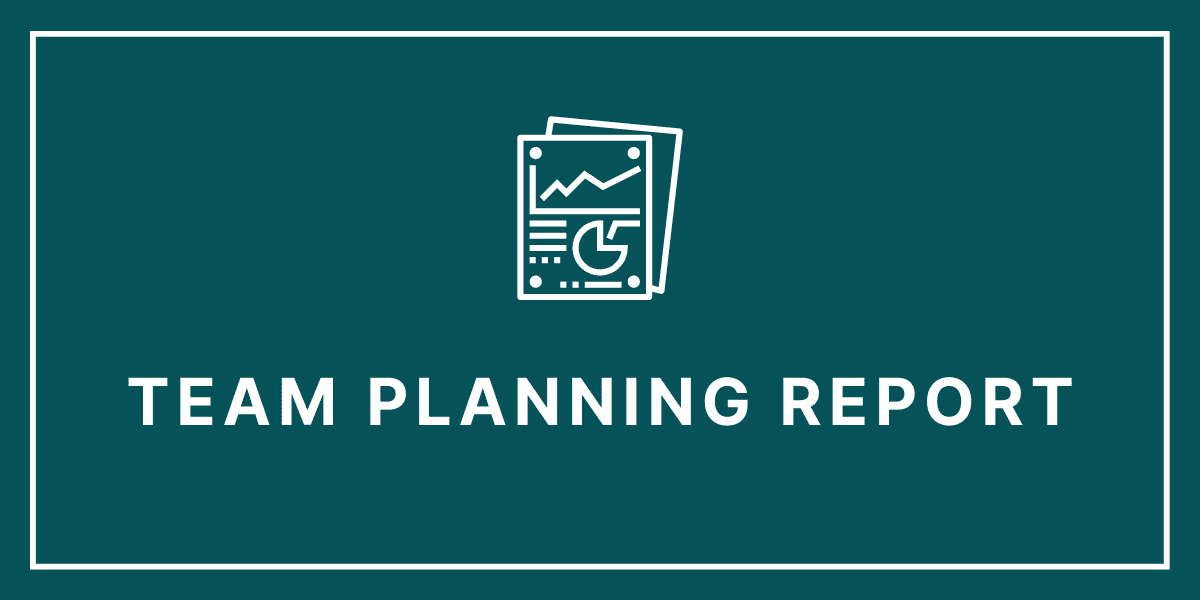 Team Planning Report